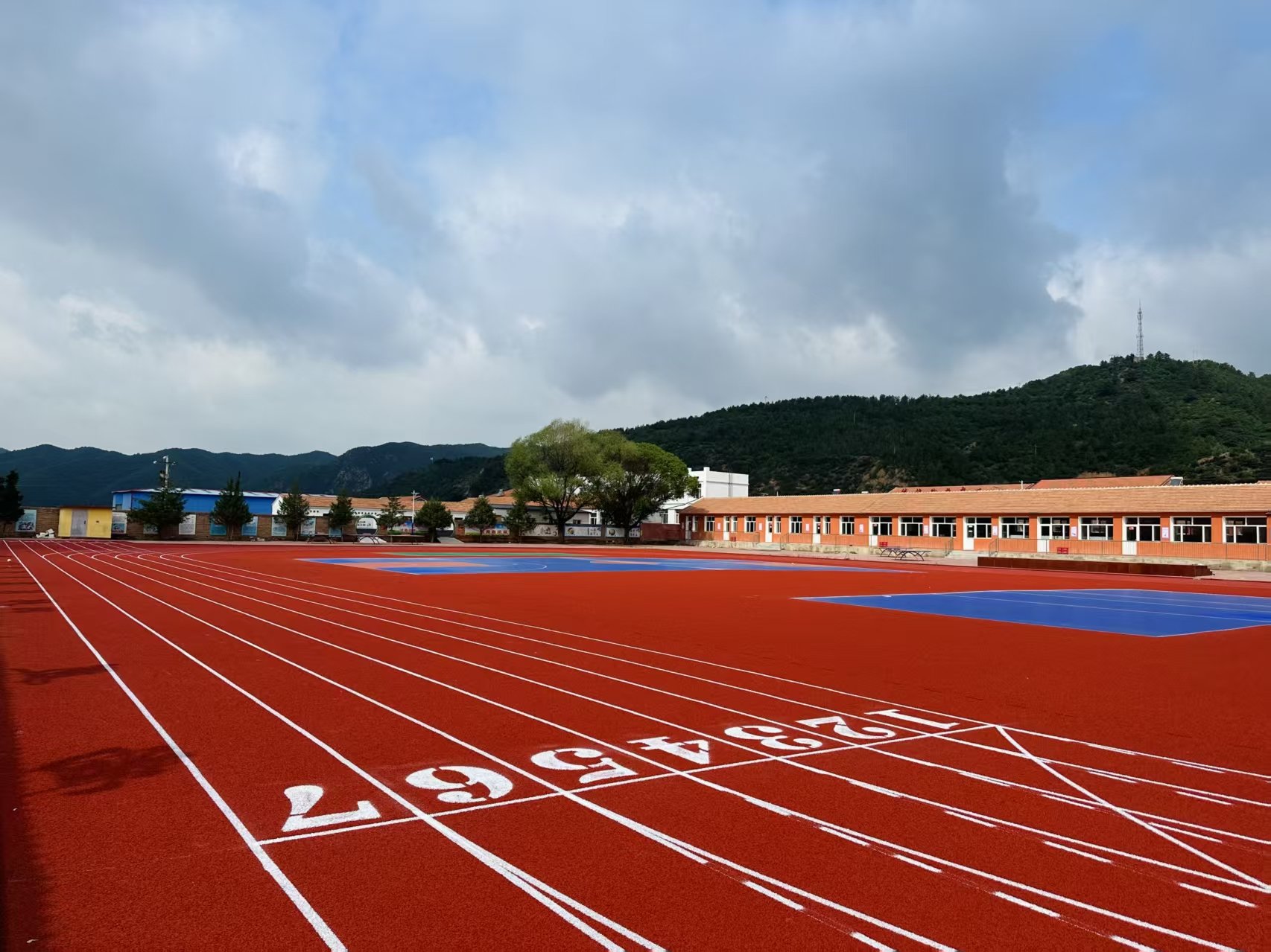 泰安市自结纹塑胶跑道复合型塑胶跑道 - 推荐